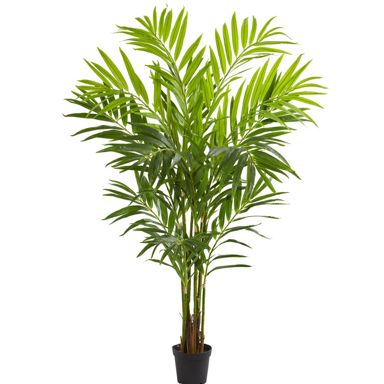 Bayou Breeze 96" Artificial Palm Tree in Planter & Reviews Wayfair